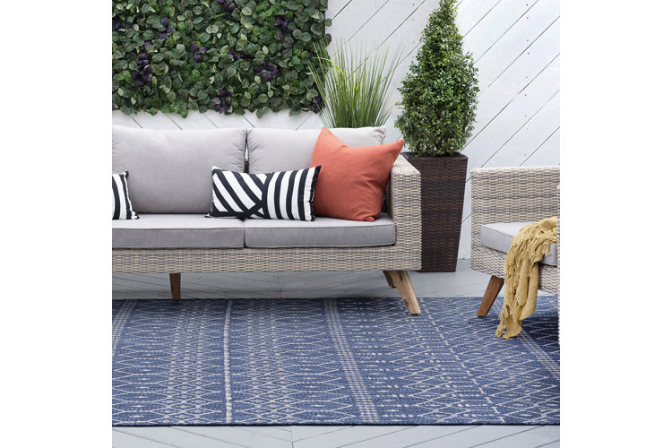 Top 15 Navy Outdoor Rugs in 2023 Wayfair